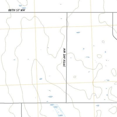 United States Geological Survey Grano NE, ND (2020, 24000-Scale) digital map