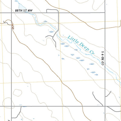 United States Geological Survey Grano NE, ND (2020, 24000-Scale) digital map