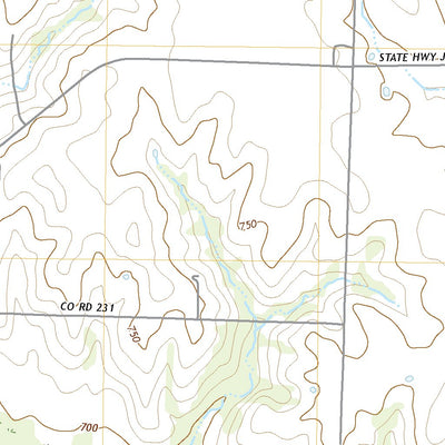 United States Geological Survey Granville, MO (2021, 24000-Scale) digital map
