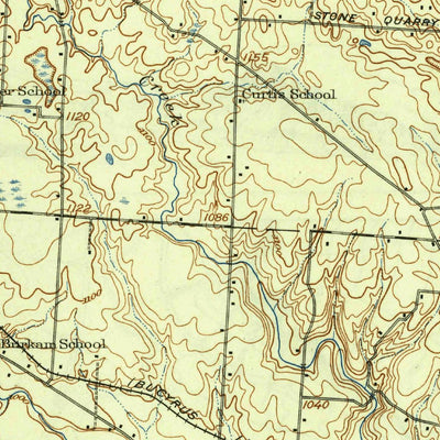 United States Geological Survey Granville, OH (1910, 62500-Scale) digital map