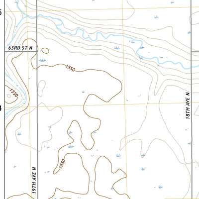 United States Geological Survey Granville SW, ND (2020, 24000-Scale) digital map