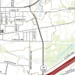 United States Geological Survey Grapevine, TX (2022, 24000-Scale) digital map