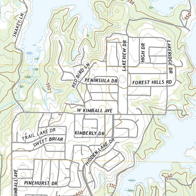 United States Geological Survey Grapevine, TX (2022, 24000-Scale) digital map