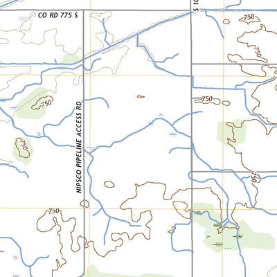 United States Geological Survey Grass Creek, IN (2022, 24000-Scale) digital map