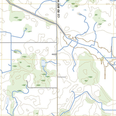 United States Geological Survey Grass Creek, IN (2022, 24000-Scale) digital map