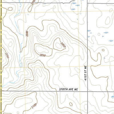 United States Geological Survey Grass Lake, ND (2020, 24000-Scale) digital map