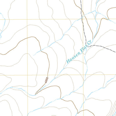 United States Geological Survey Grasshopper Flat South, OR (2020, 24000-Scale) digital map
