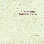 United States Geological Survey Grave Peak, ID (2020, 24000-Scale) digital map