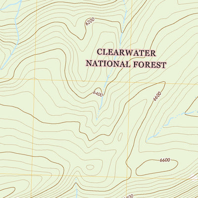 United States Geological Survey Grave Peak, ID (2020, 24000-Scale) digital map