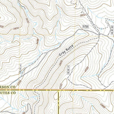 United States Geological Survey Gray Butte, OR (2020, 24000-Scale) digital map