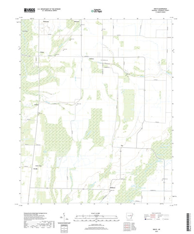 United States Geological Survey Grays, AR (2020, 24000-Scale) digital map