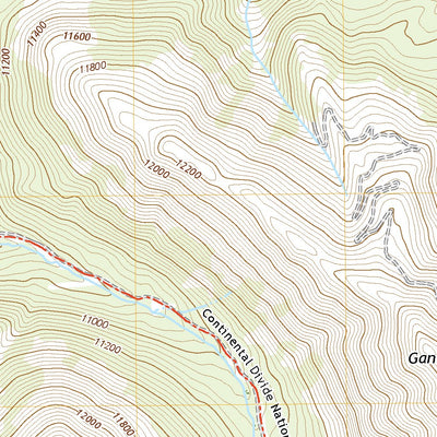 United States Geological Survey Grays Peak, CO (2022, 24000-Scale) digital map