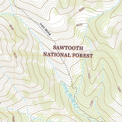 United States Geological Survey Grays Peak, ID (2020, 24000-Scale) digital map