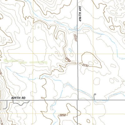 United States Geological Survey Greeley, NE (2021, 24000-Scale) digital map