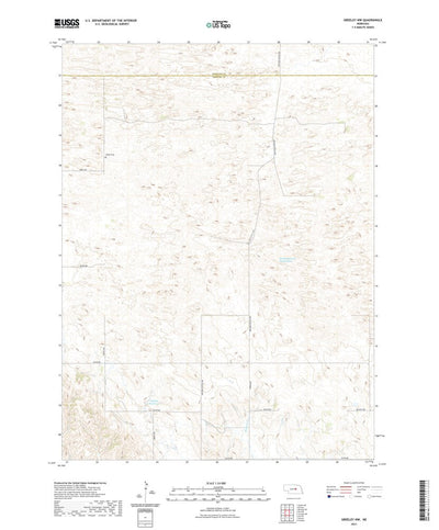 United States Geological Survey Greeley NW, NE (2021, 24000-Scale) digital map