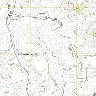 United States Geological Survey Green Knob, ID (2020, 24000-Scale) digital map