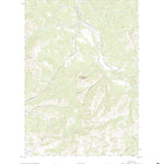 United States Geological Survey Green Mountain, WY (2021, 24000-Scale) digital map