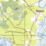 United States Geological Survey Green Pond, SC (1943, 62500-Scale) digital map