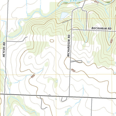 United States Geological Survey Green Ridge South, MO (2021, 24000-Scale) digital map