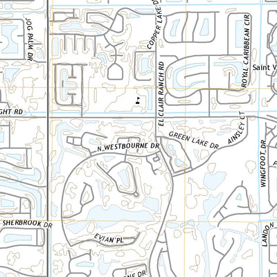 United States Geological Survey Greenacres City, FL (2021, 24000-Scale) digital map