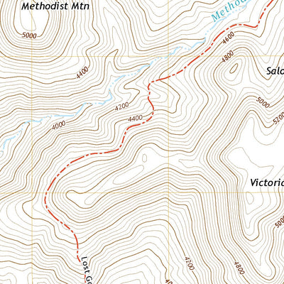 United States Geological Survey Greenback Creek, AZ (2021, 24000-Scale) digital map