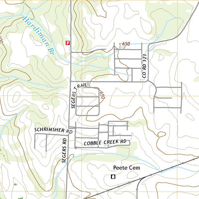 United States Geological Survey Greenbrier, AL (2020, 24000-Scale) digital map