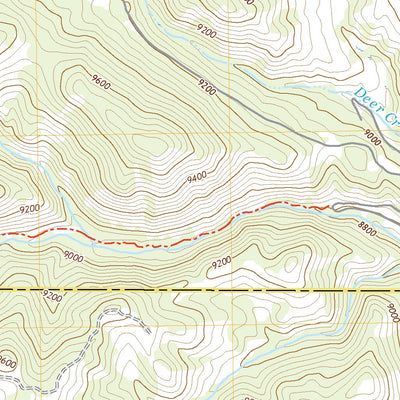 United States Geological Survey Greenie Mountain, CO (2022, 24000-Scale) digital map