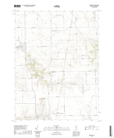 United States Geological Survey Greenview, IL (2021, 24000-Scale) digital map