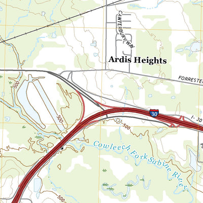 United States Geological Survey Greenville NE, TX (2022, 24000-Scale) digital map