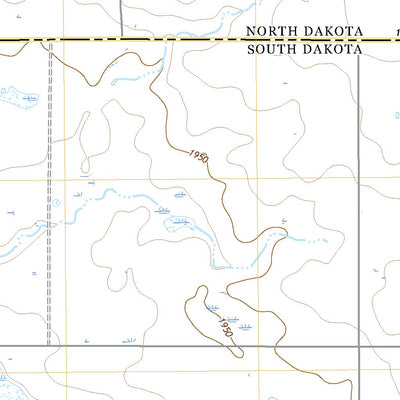 United States Geological Survey Greenway, SD (2021, 24000-Scale) digital map