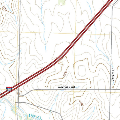 United States Geological Survey Greenwood, NE (2021, 24000-Scale) digital map