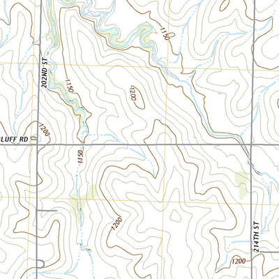 United States Geological Survey Greenwood, NE (2021, 24000-Scale) digital map