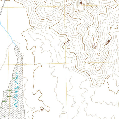 United States Geological Survey Greenwood Peak, AZ (2021, 24000-Scale) digital map
