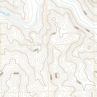 United States Geological Survey Greenwood Peak, AZ (2021, 24000-Scale) digital map