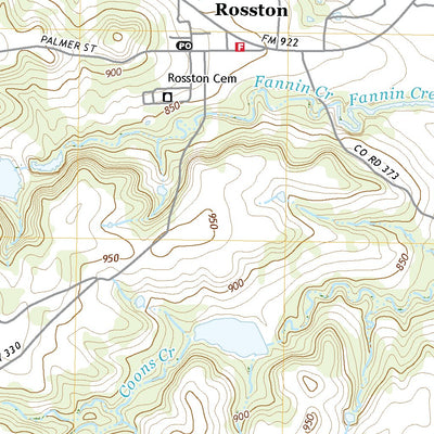 United States Geological Survey Greenwood, TX (2022, 24000-Scale) digital map