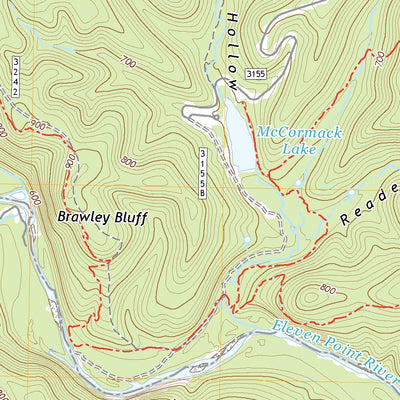 United States Geological Survey Greer, MO (2021, 24000-Scale) digital map