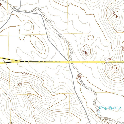 United States Geological Survey Greg Hills, NM (2020, 24000-Scale) digital map