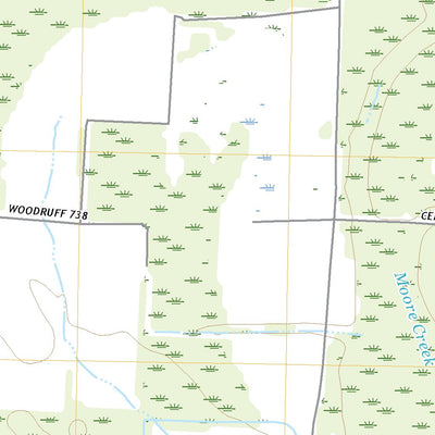 United States Geological Survey Gregory, AR (2020, 24000-Scale) digital map