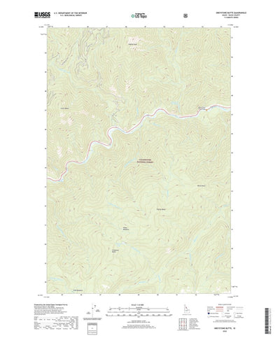 United States Geological Survey Greystone Butte, ID (2020, 24000-Scale) digital map