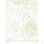 United States Geological Survey Grieve Reservoir, WY (2021, 24000-Scale) digital map