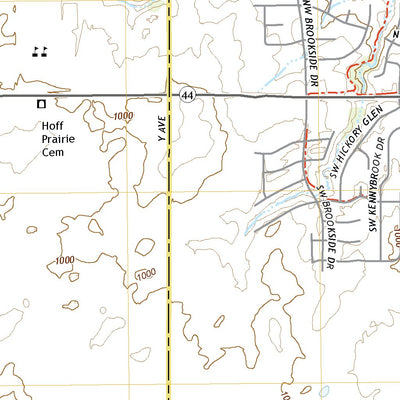 United States Geological Survey Grimes, IA (2022, 24000-Scale) digital map