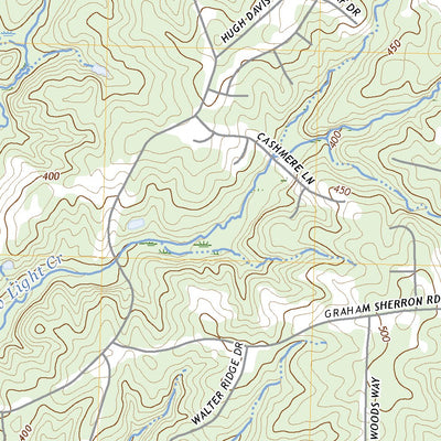 United States Geological Survey Grissom, NC (2022, 24000-Scale) digital map