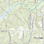 United States Geological Survey Grissom, NC (2022, 24000-Scale) digital map