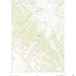 United States Geological Survey Grizzly Lake, WY (2021, 24000-Scale) digital map