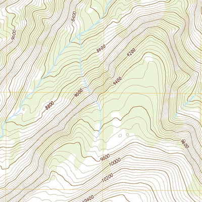 United States Geological Survey Grizzly Lake, WY (2021, 24000-Scale) digital map