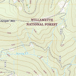 United States Geological Survey Groundhog Mountain, OR (2020, 24000-Scale) digital map