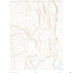 United States Geological Survey Groundhog Reservoir, NV (2021, 24000-Scale) digital map