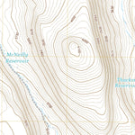 United States Geological Survey Groundhog Reservoir, NV (2021, 24000-Scale) digital map