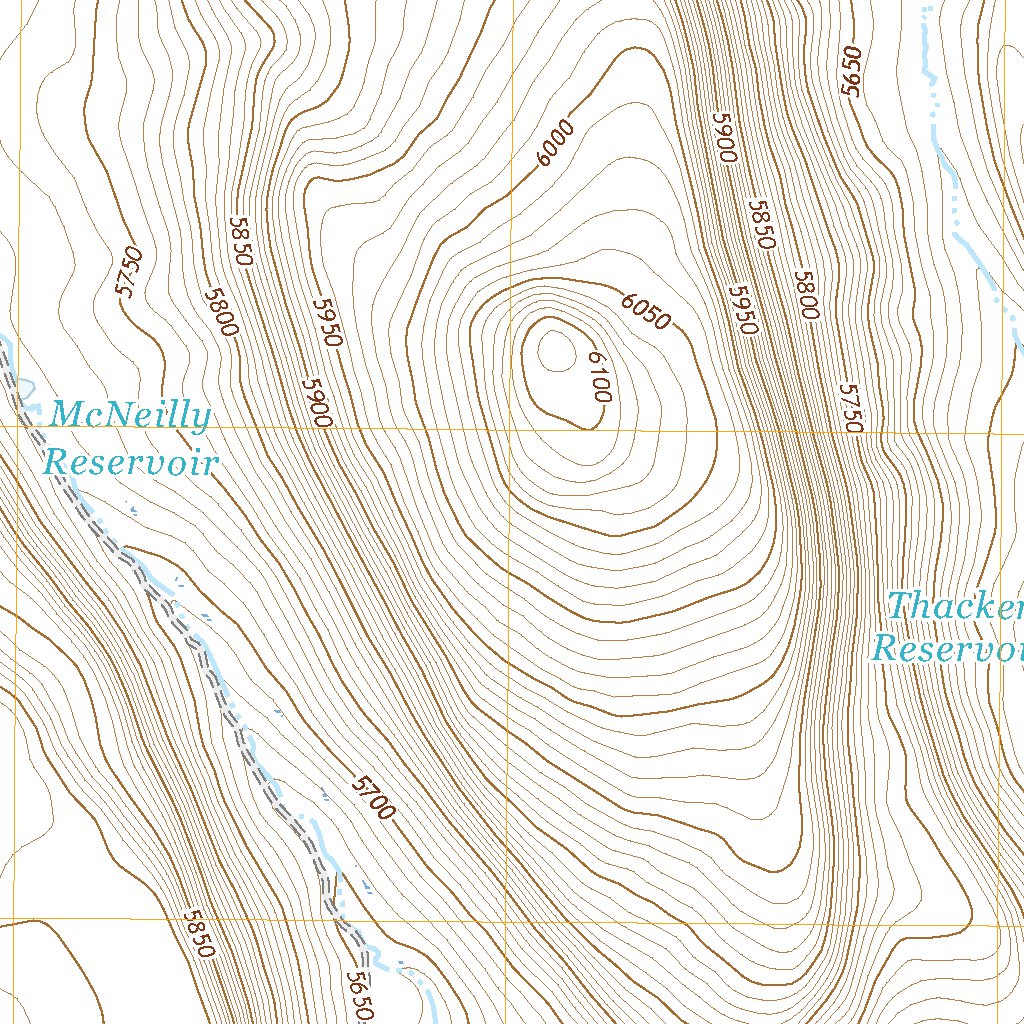 Groundhog Reservoir, NV (2021, 24000-Scale) Map by United States ...