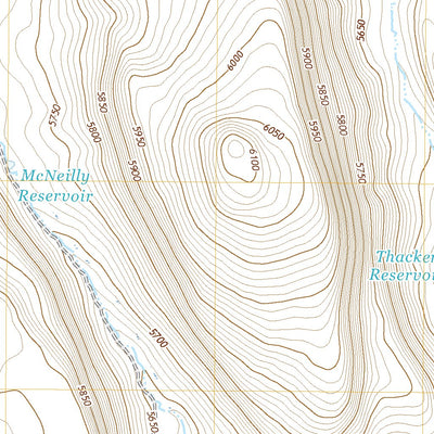 United States Geological Survey Groundhog Reservoir, NV (2021, 24000-Scale) digital map